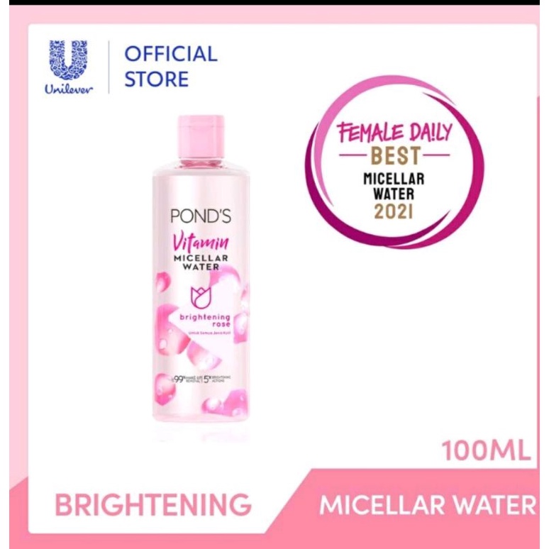 POND'S Vitamin Micellar Water | Ponds Micellae Rose