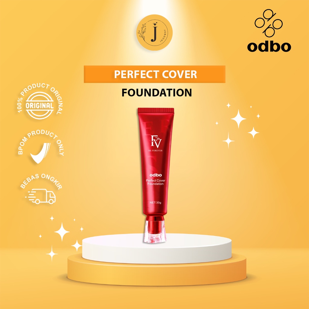 BPOM OdbO FV Original Cover Foundation 30g Perfect Magic Flawless Long Lasting Makeup SK Forever