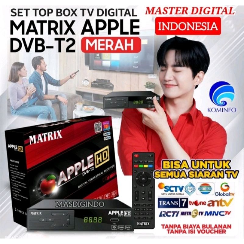 SET TOP BOX TV DIGITAL MATRIX APPLE
