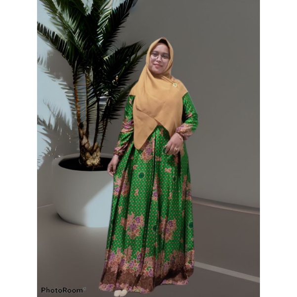 gamis muslimat NU sutra silky