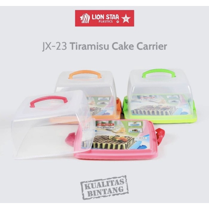 

TIRAMISSU CAKE CARRIER / NAMPAN PEMBAWA KUE / CAKE