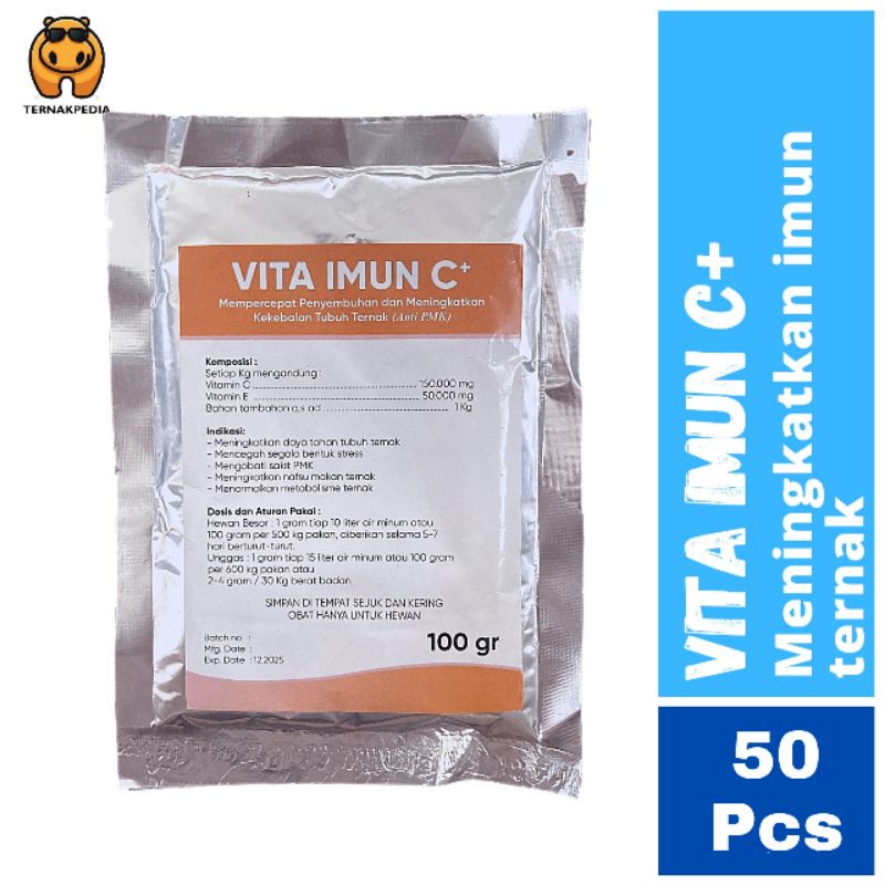 Jual Vita Imun C Ternak Gr Grosir Vitamin Hewan Ternak Vitamin Unggas Obat Hewan