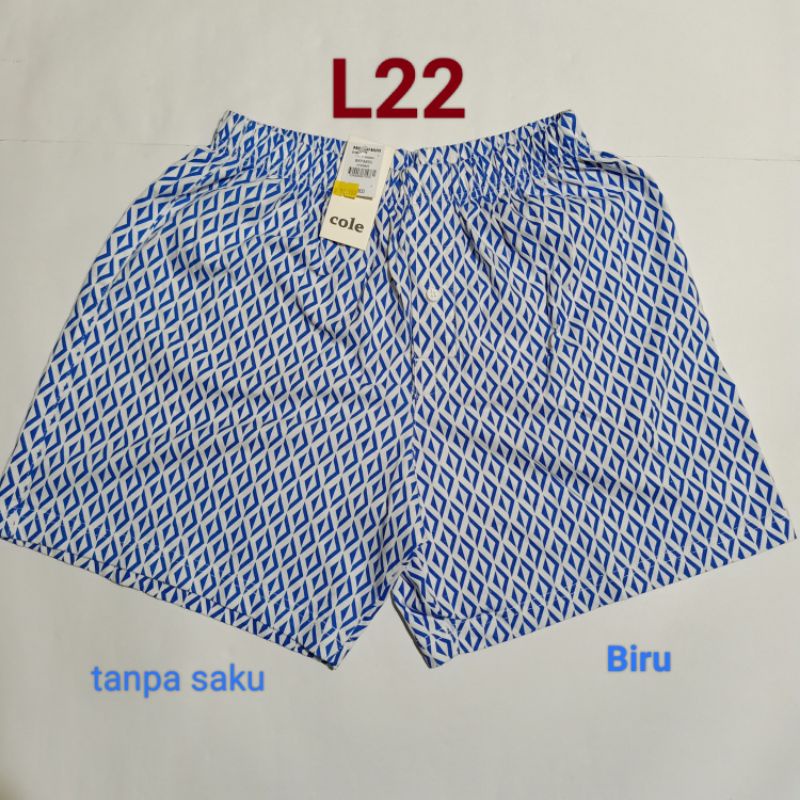 Celana pendek Kolor boxer Underwear COLE branded original