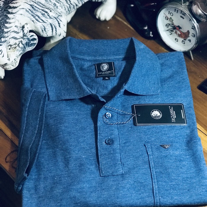 Sale Kaos Big Size Kerah Pria Burb Original Import