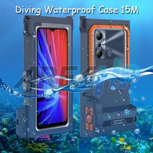 Shellbox Gen 3 Diving Waterproof Case Casing Cover 15M Infinix Hot 20i