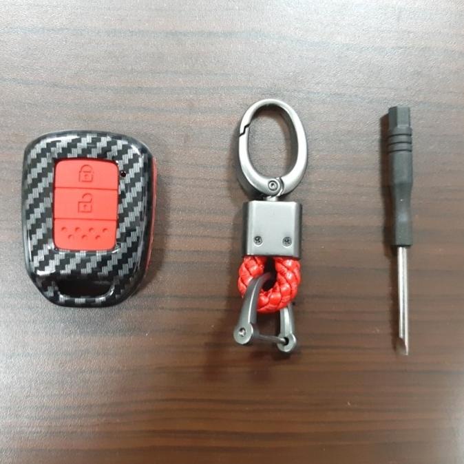 Casing +silikon remote mobil Honda new BRIO - BRV