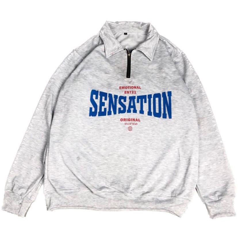 SWEATER RUGBY / HALFZIP “Emotional”