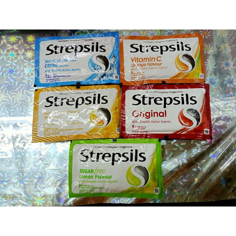 

STREPSILS TABLET HISAP @2.35 GR X 8