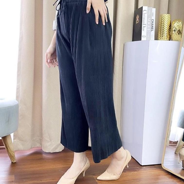 [KODE PRODUK KYSUR5962] CELANA KULOT PLISKET TALI // CELANA KULOT PLISKET TALI LIDI // CELANA KULOT 