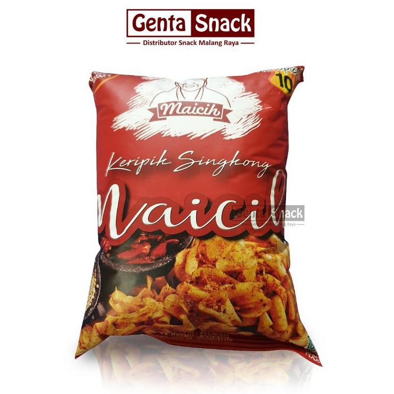 

௹ MAICIH KERIPIK SINGKONG VARIAN LEVEL 10 100G | KERIPIK SINGKONG PEDAS ⇩