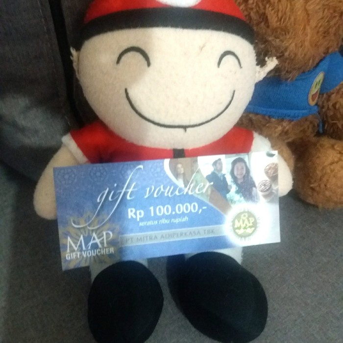

TERUJI MAP Promo warna biru Code 3947