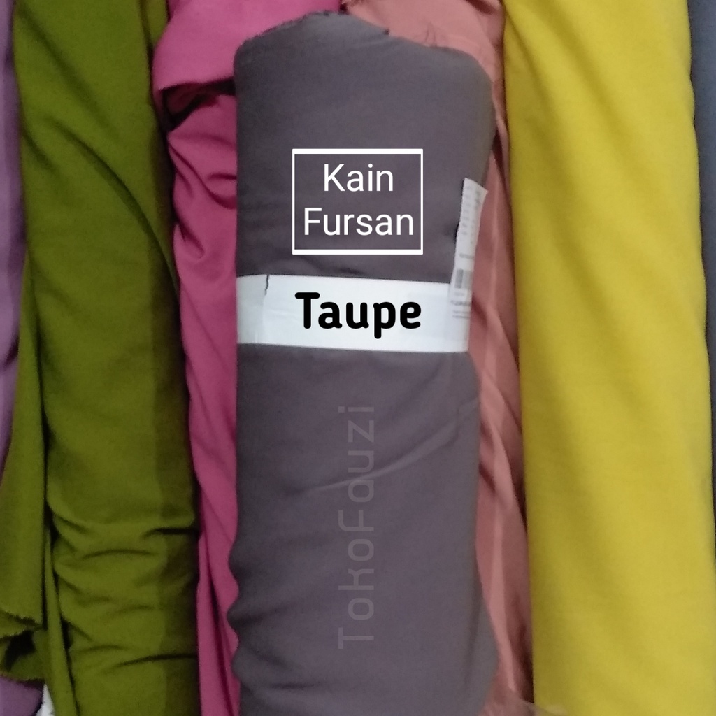 1m Kain Fursan Leuwitex Premium cocok Untuk Gamis Abaya HIjab dll Tebal Tidak Tranparan