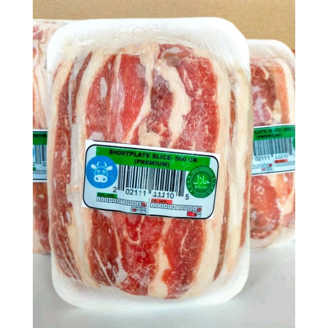 

Beef Belly Slice Premium 400 gram