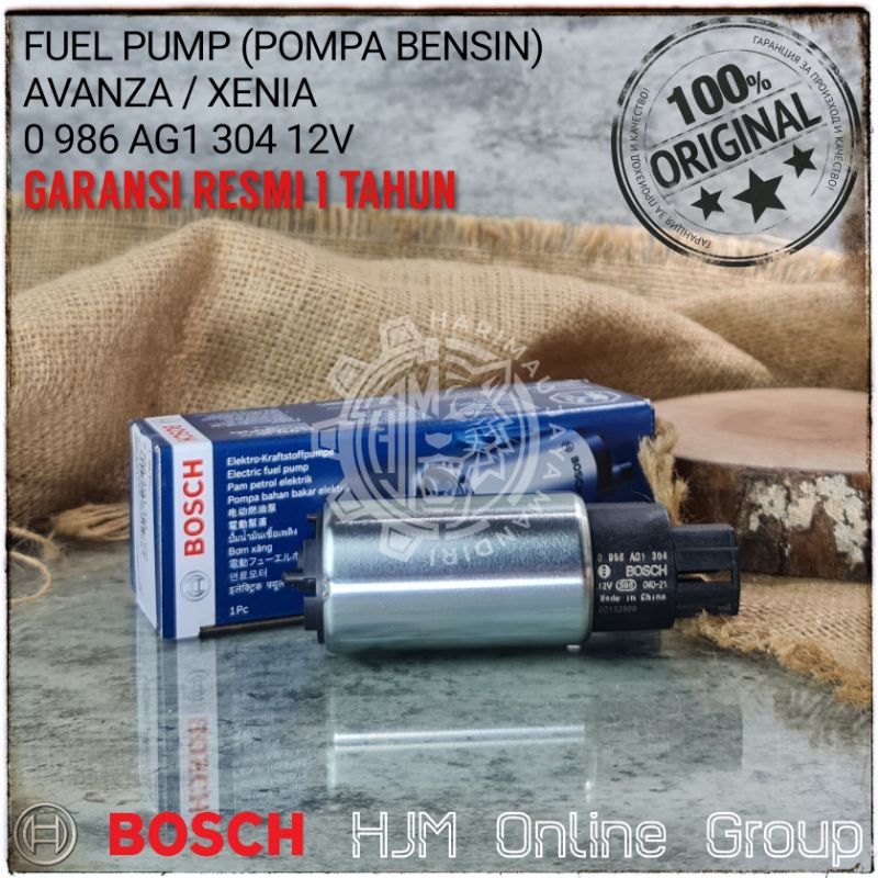 FUEL PUMP - POMPA MINYAK BENSIN - ROTAK AVANZA XENIA BOSCH ORIGINAL