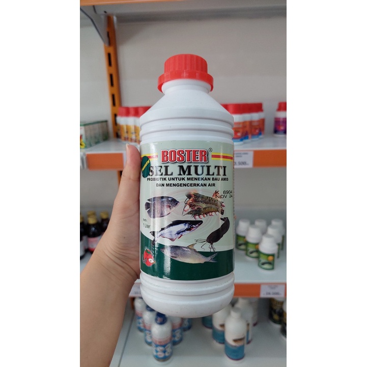PROBIOTIK IKAN BOSTER SEL MULTI 1 LITER
