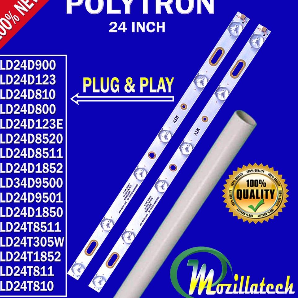 Hot Sale BACKLIGHT POLYTRON 24 PLD24D900 PLD24D123 PLD24D810 PLD24D800 PLD24D301 PLD24D123E PLD24D85