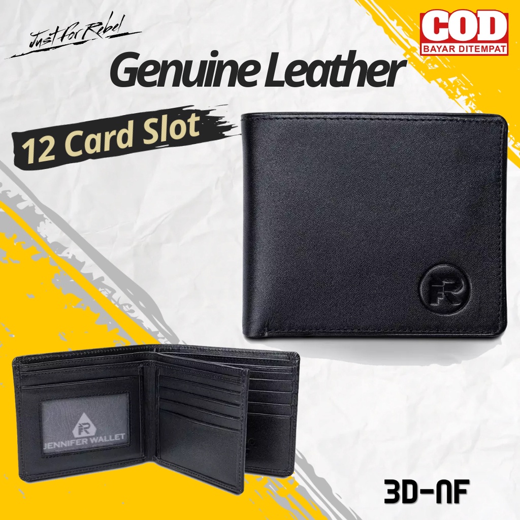 Dompet Kulit Asli Distro Original Pria Bapak Cowok Anak Laki Laki Remaja Dewasa Casual Keren Terbaru