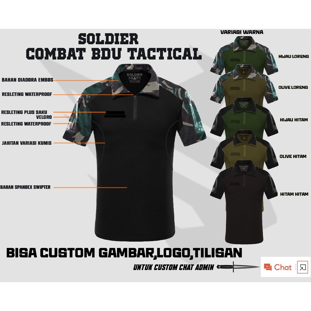 SOLDIER COMBAT BDU TACTICAL