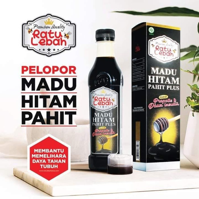 

Ratu Lebah Madu Hitam Pahit Asli Original Jual Harga Murah