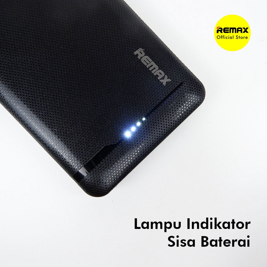 Power Bank 10000mAh Remax Slim Dual Port RPP-188