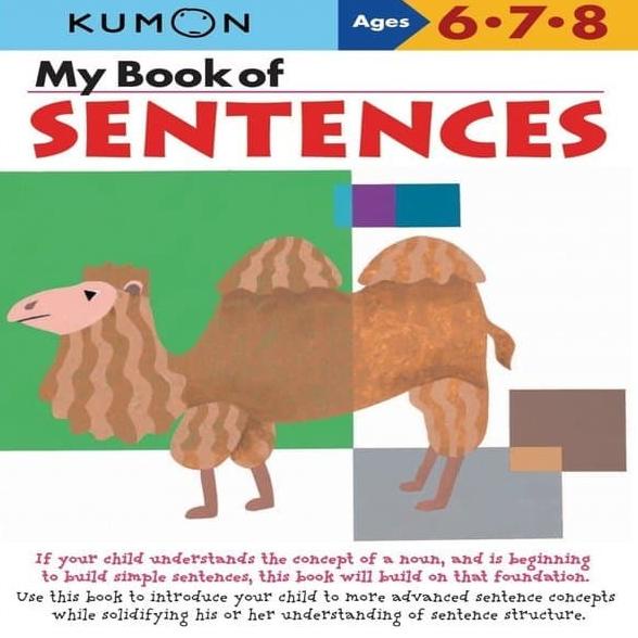 

Buku Anak - Kumon - My Book of Sentences