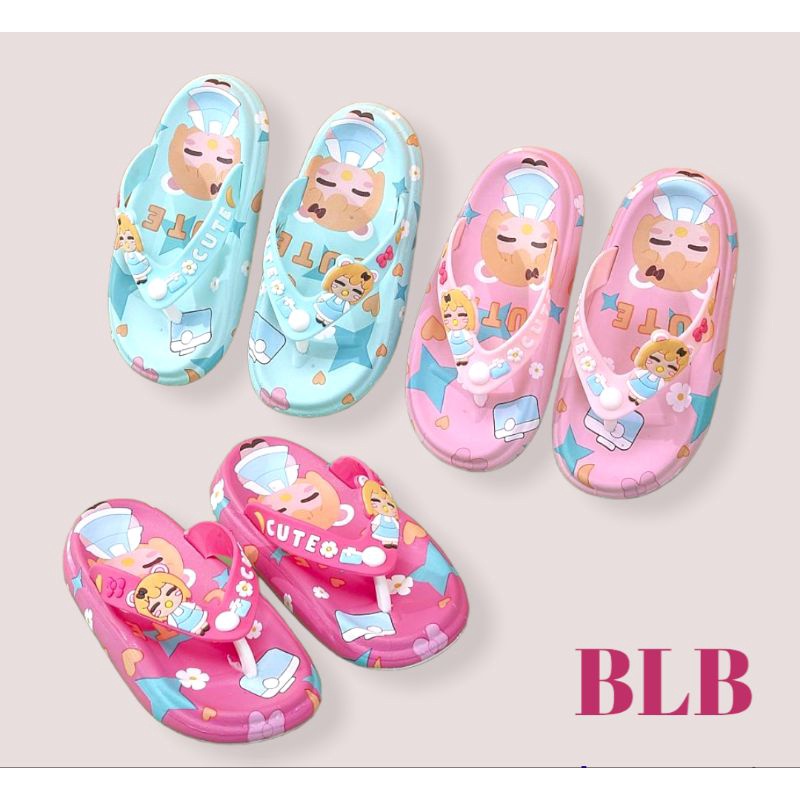 Sandal Anak Cewek Sandal Jepit Anak Perempuan motif Cute Cantik Sandal Anak Perempuan Import