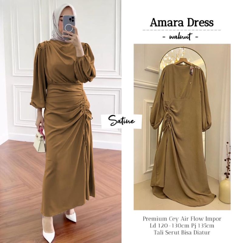 AMARA DRESS SATINE