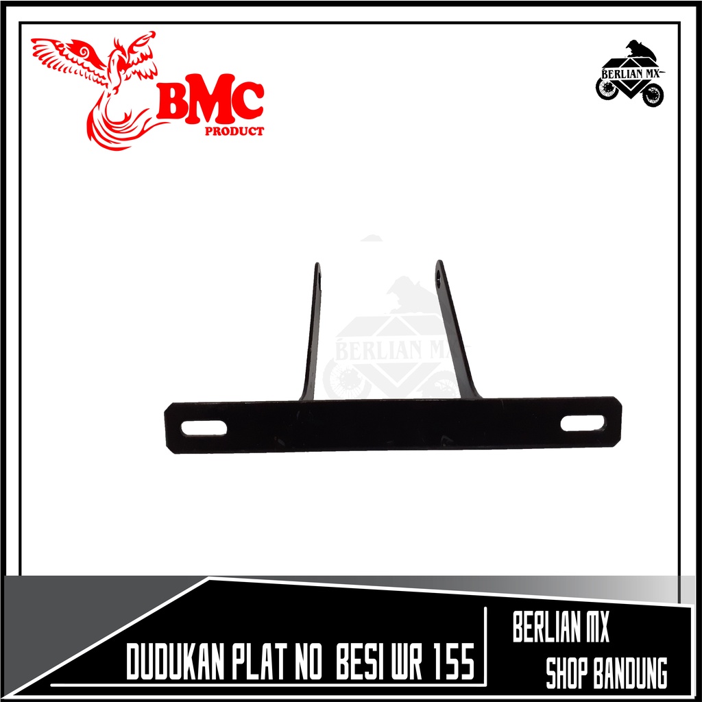 Dudukan Plat Nomor WR 155 Besi