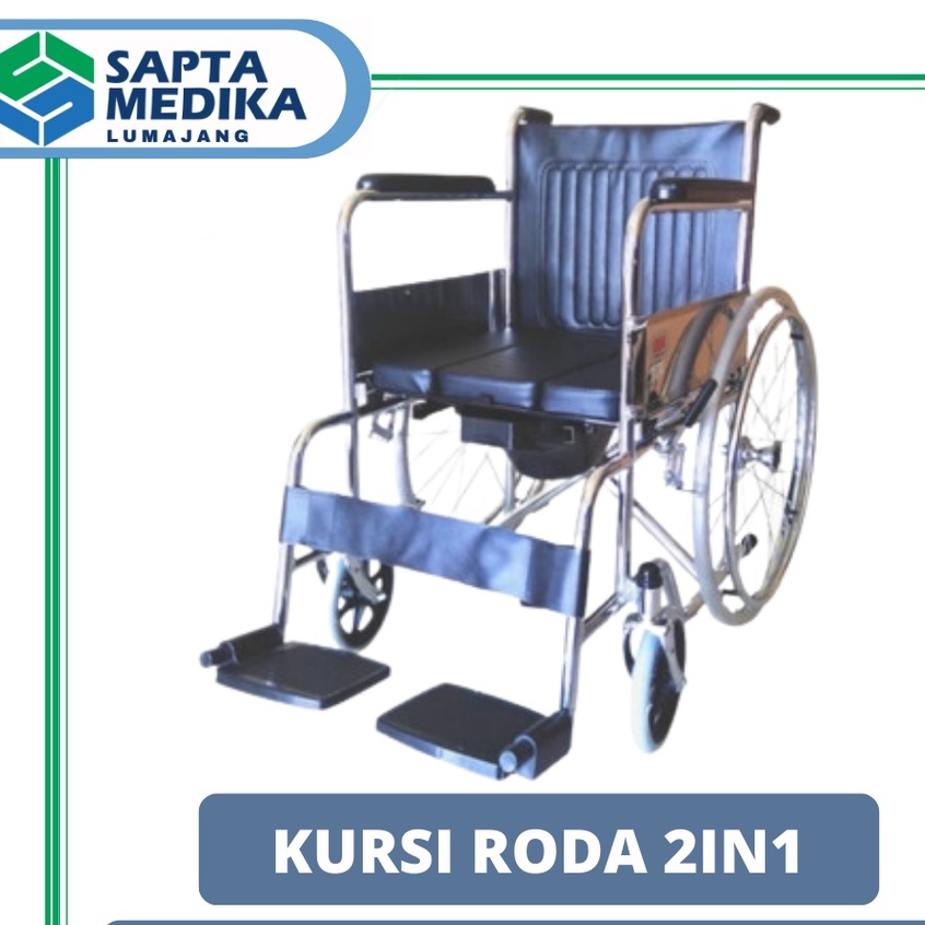 Kursi Roda BAB 2in1 Juara