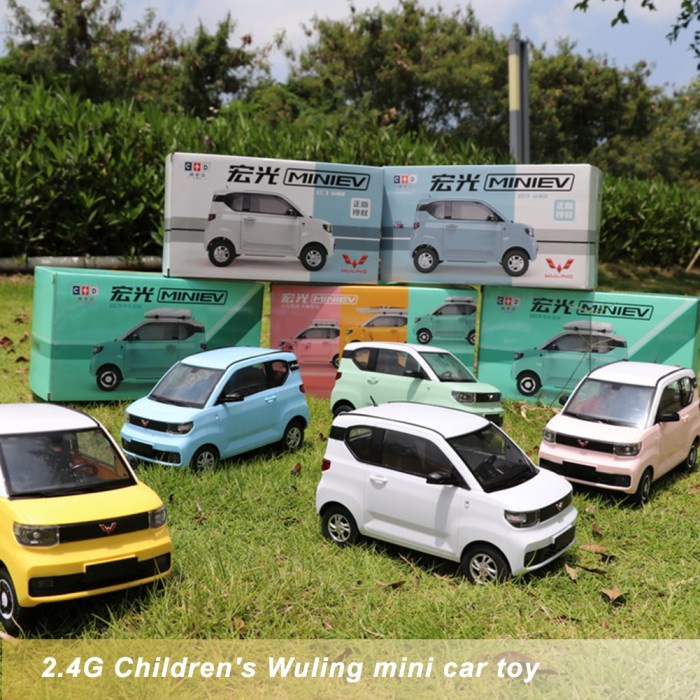 RC WPL Wuling Mini EV D22 D32 Car 1/16 4CH MINIEV Mobil Car Drift RTR