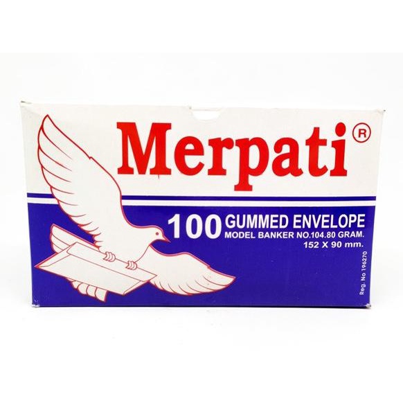 

Kiky Amplop Merpati 104-80Gr Silic/Box gram33 Buru Order