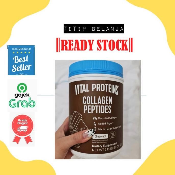 Vital Proteins Collagen Peptides Chocolate Kolagen Protein