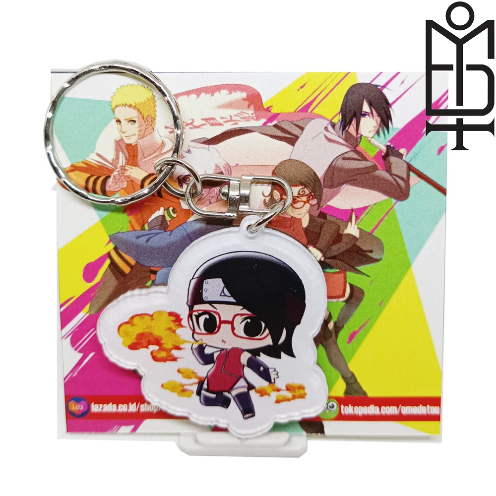Gantungan Kunci Anime Boruto: Naruto Next Generations - Sarada Uchiha