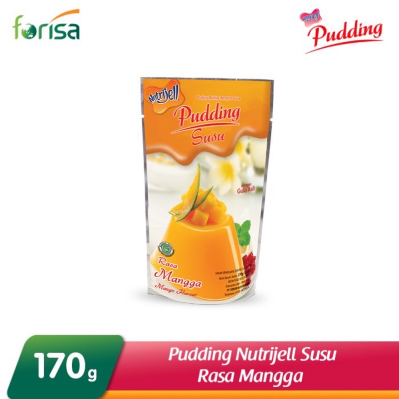 

Pudding Susu Nutrijell Rasa Mangga 170g