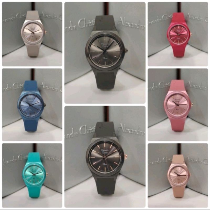 Original Jam tangan wanita Alexandre christie Ac 2a07/ ac2a07