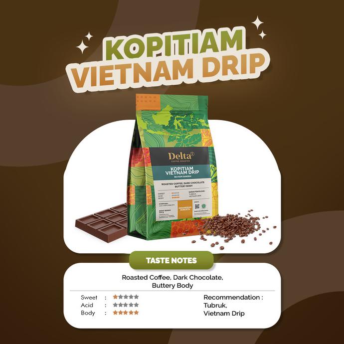 

[BISA COD] Kopi Tiam Biji Sangrai 200gr