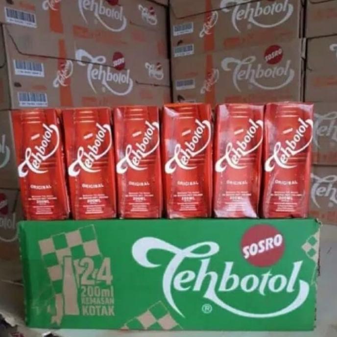 

Teh Botol Sosro Kotak 200 ml 1 Dus Isi 24 pcs