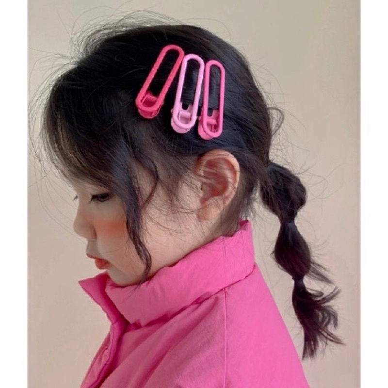 Set 3Pcs Jepit Rambut Clip Japanese Style Jepit Rambut Wanita / Aksesoris Rambut Jepitan Poni Isi 3 Cute Hairclip