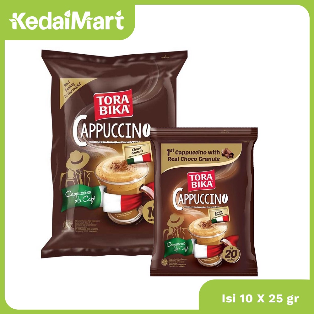 

Torabika Cappucino Pouch Isi 10 x 25 Gram