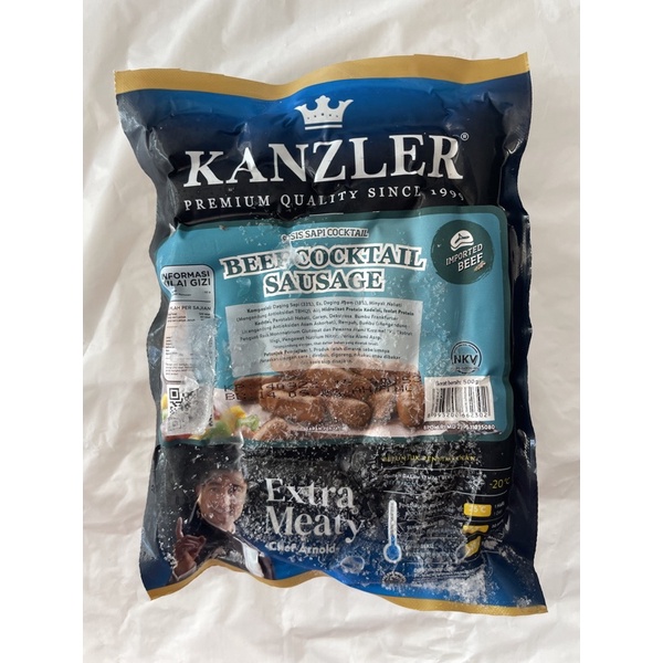 

Kanzler Beef Cocktail Sausage 500gr