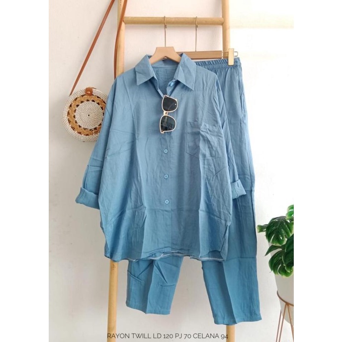SETCEL RAYON TWILL PREMIUM HQ/SETCEL POLOS KEKINIAN/ONESET DAILY/ONESE