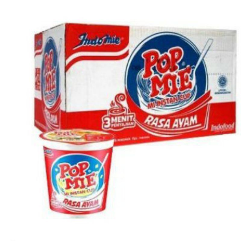 

Pop Mie Varian Rasa Cup Besar 1 Dus Isi 24