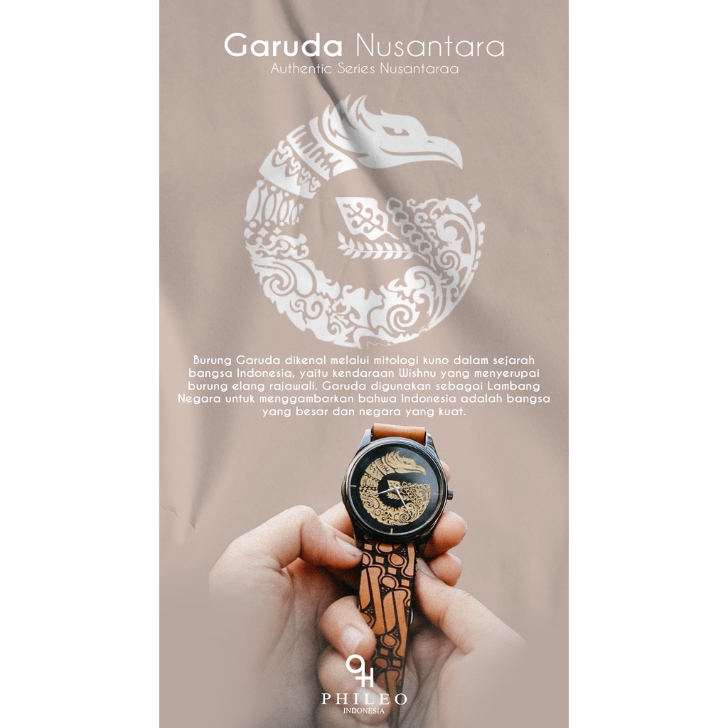 Jam Tangan Phileo Indonesia series Garuda Nusantara