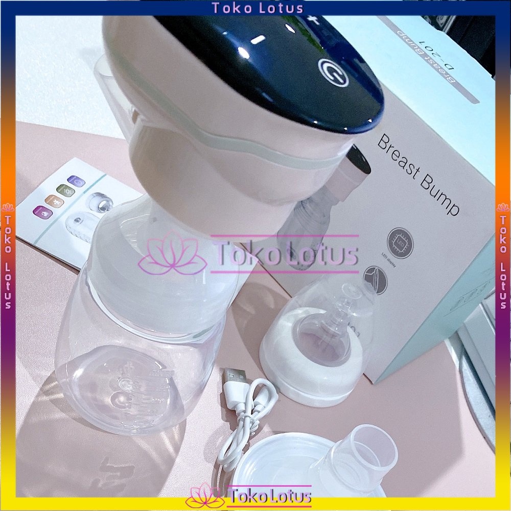 Pompa Asi Allin1 Handsfree  Elektrik Dengan Dot Nipple Kualitas terpercaya Breast Pump Allin1 Pompa Nyaman