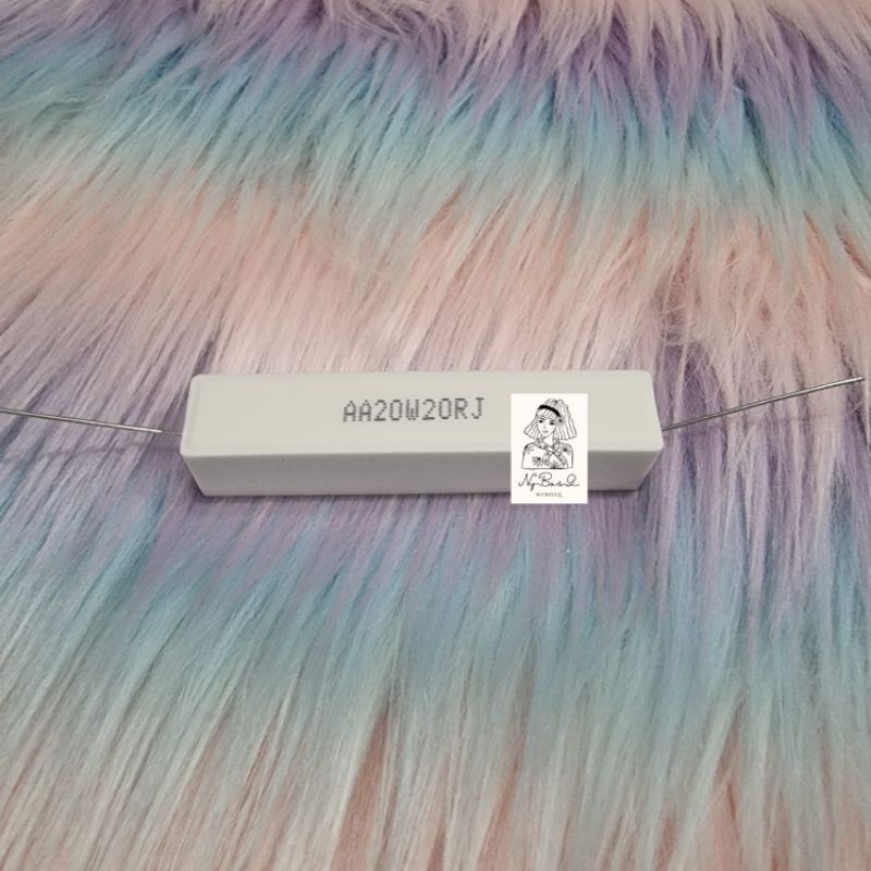 RESISTOR KAPUR 20W 20 WATT 20WATT 10 12 18 20 22 33 39 47 56 100 200 300 OHM