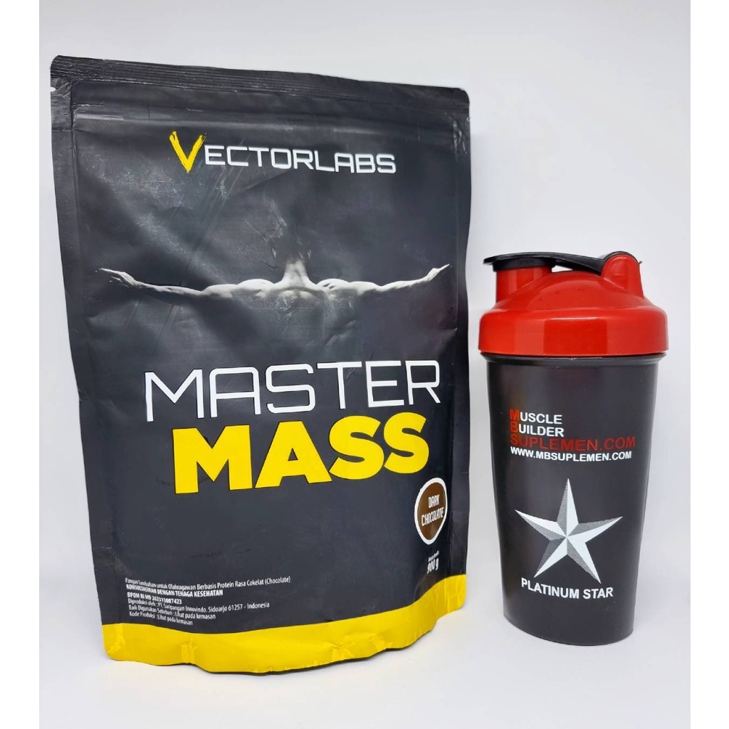Master Mass Vectorlabs 2 lbs Gainer Vector Labs Lab 12 lb 2lbs 2lb BPOM Premium Pro Gainer M1 Muscle
