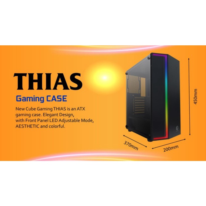 CUBE GAMING THIAS BLACK