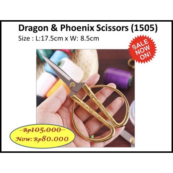 

Dragon Pheonix Scissors - Gunting Bunga Dan Kertas