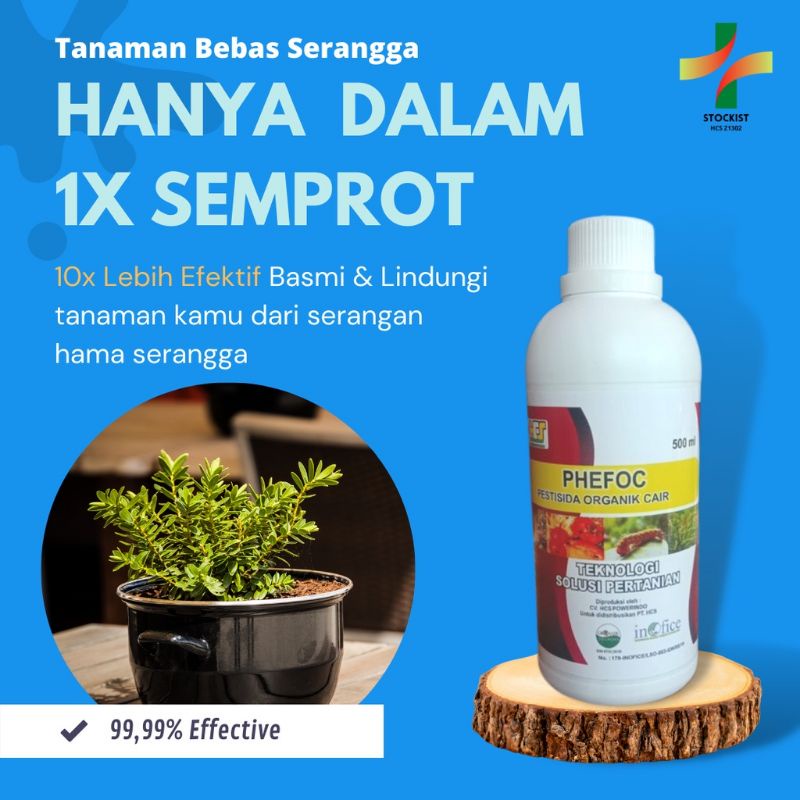 Jual Phefoc Hcs Pembasmi Segala Macam Hama Tanamanbisa Untuk Pestisida Dan Fungisida Shopee 9210