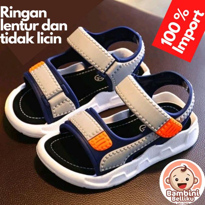 Sandal Gunung Anak Import Sepatu anak Laki 2 3 4 5 6 7 8 Tahun